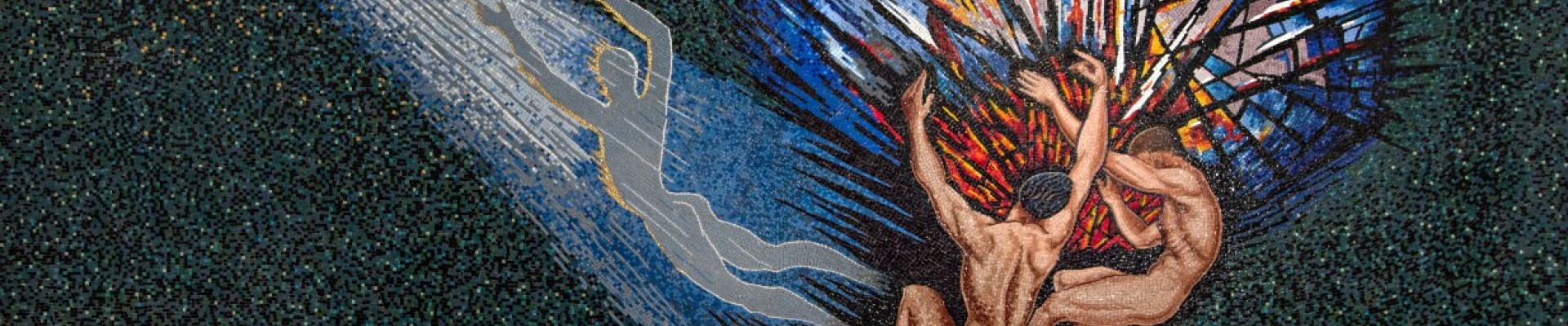 Don Ross mosaic at Anzac Square Memorial Galleries