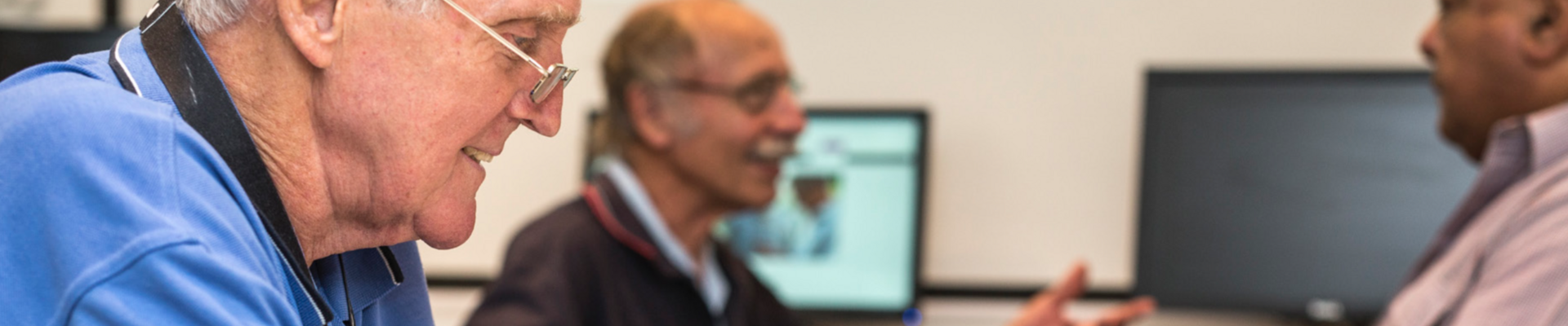 Be connected male clients Be connected male clients smiling