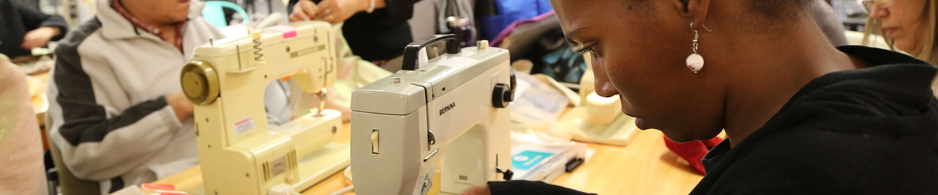Sewing machine induction Sewing machine induction