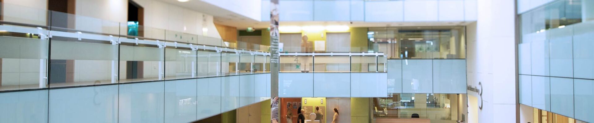 Interior view of the State Library. Interior view of the State Library