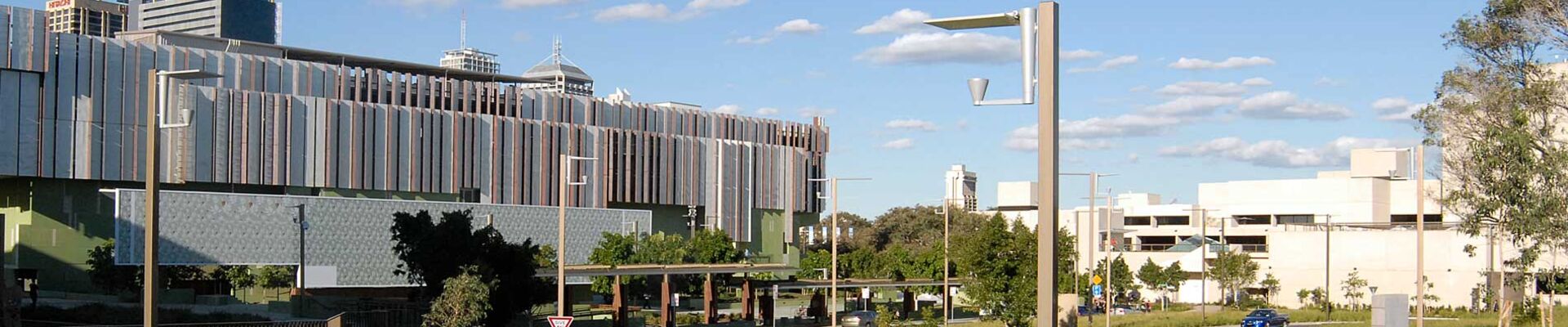 Exterior view of the State Library