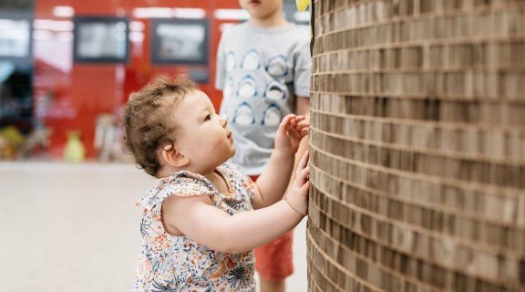 baby playing