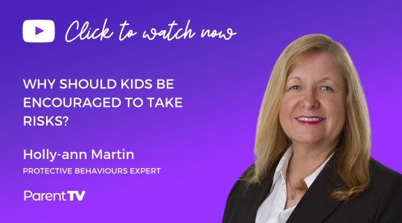 Why should kids be encouraged to take risks?