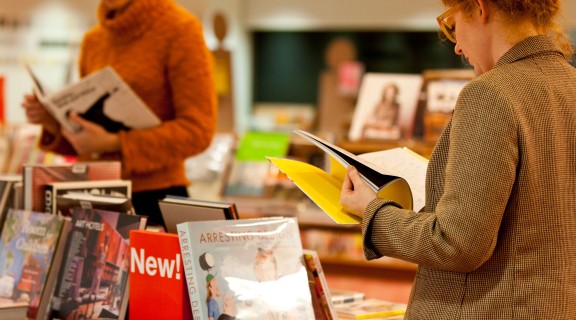 Reading in the Design Lounge