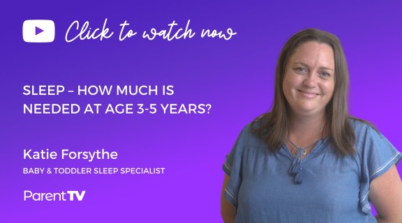 Sleep – how much is needed at age 3-5 years?