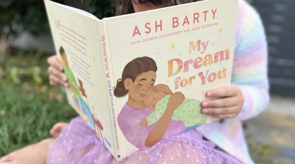 Child reading my dream for you