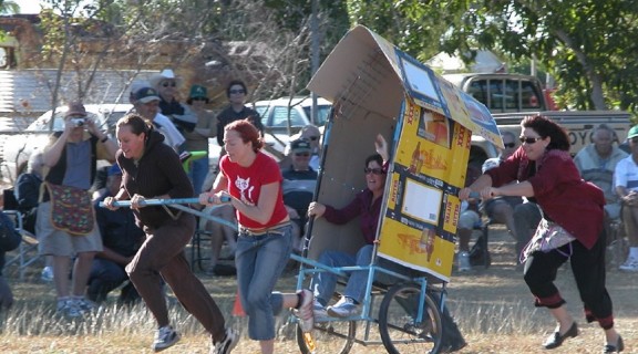 Go Kart races held at Gumlu as part of the Capsicum Festival, 2004