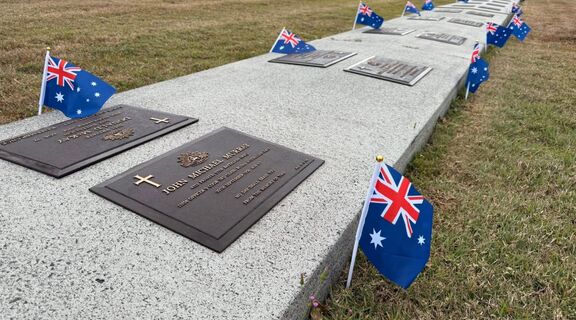 Australian military graves