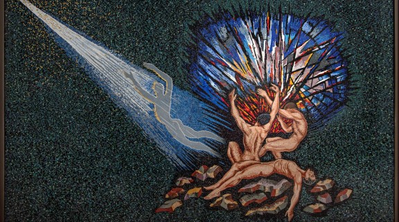 Don Ross Mosaic Anzac Square