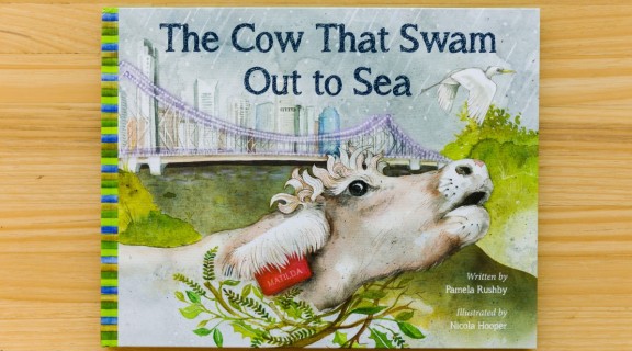 The cow that swam out to sea