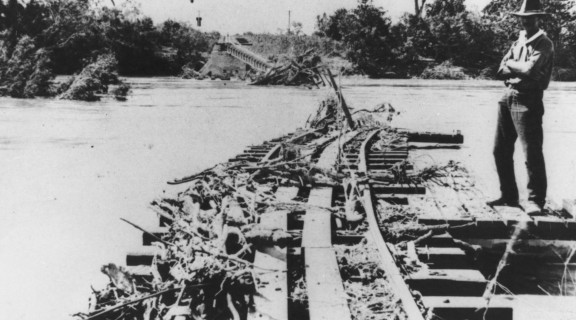 Burdekin River flood