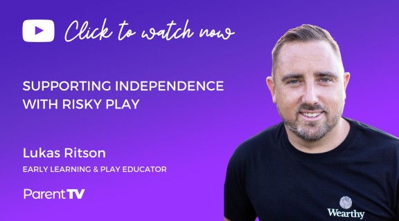 Supporting independence with risky play