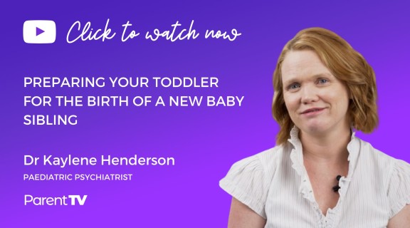 Preparing your toddler for the birth of a new baby sibling