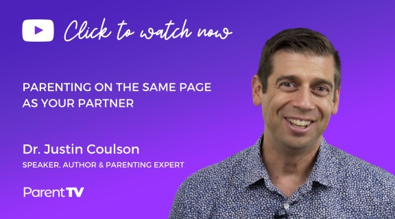 Parenting on the same page as your partner