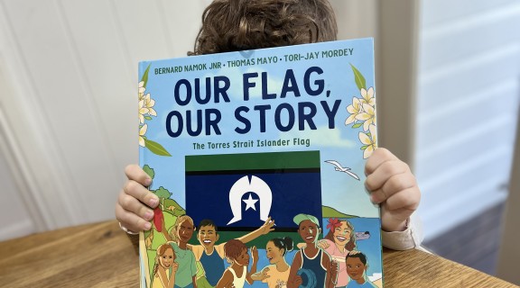Child with Our Flag, Our Story book