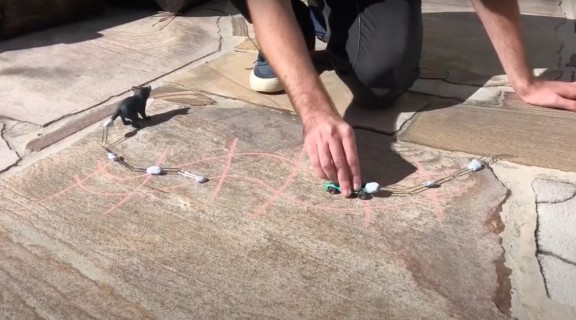 Paperclip Train