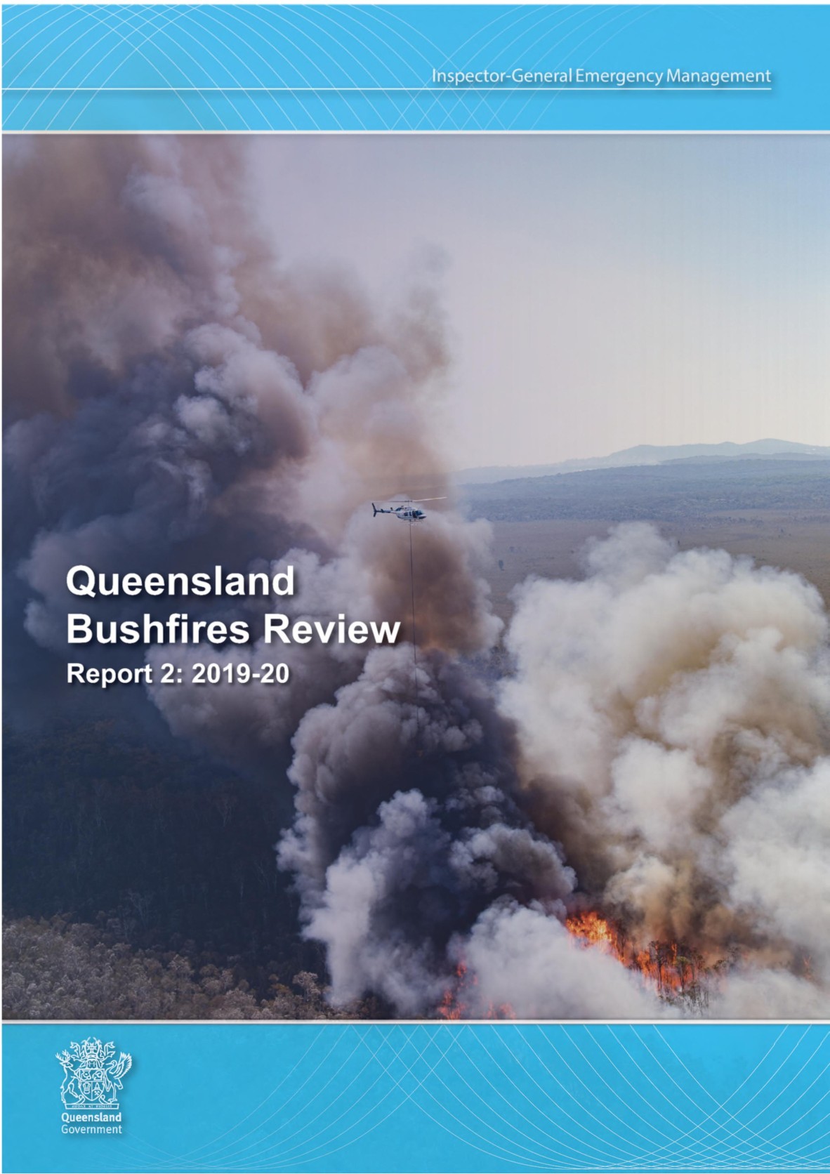 Queensland Bushfires Review2019-2020 cover