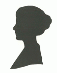 Silhouette drawing representing convict Hannah Rigby