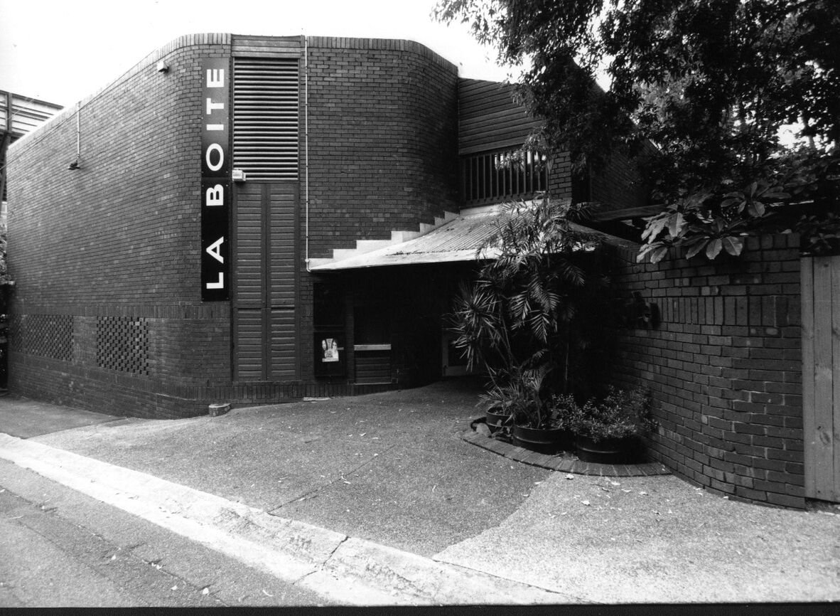 La Boite Theatre building at 57 Hale Street, Petrie Terrace, n.d.