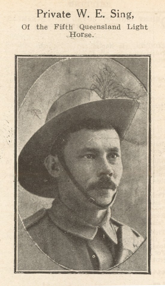 Soldier portrait man in uniform with dark hair and moustache wearing hat with strap under the chin