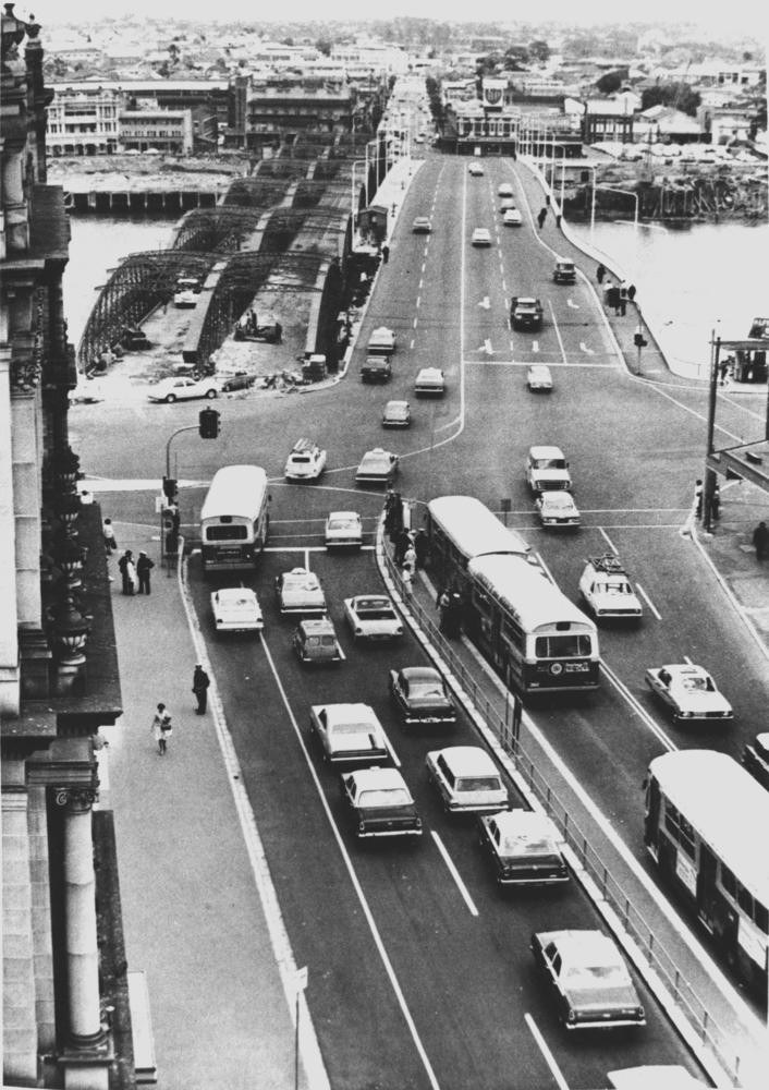 Victoria Bridge, Brisbane, 1969