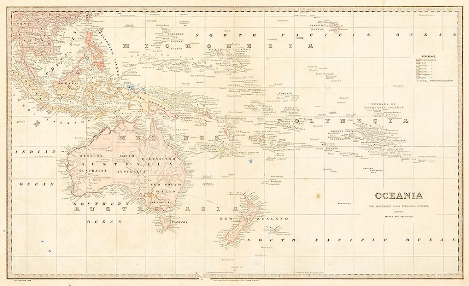 1888 Oceania by LJ Waddington Catalogue record