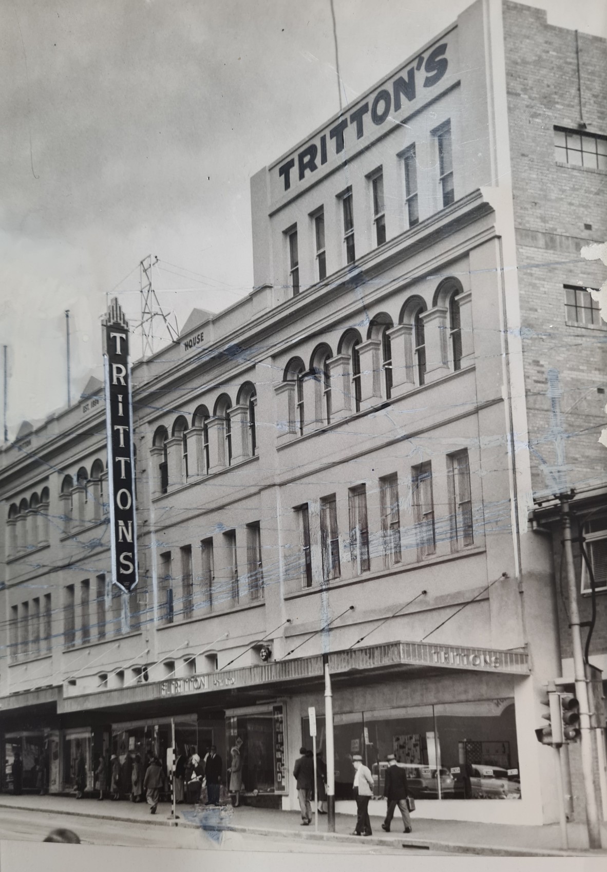 Trittons George Street Store, 1962.