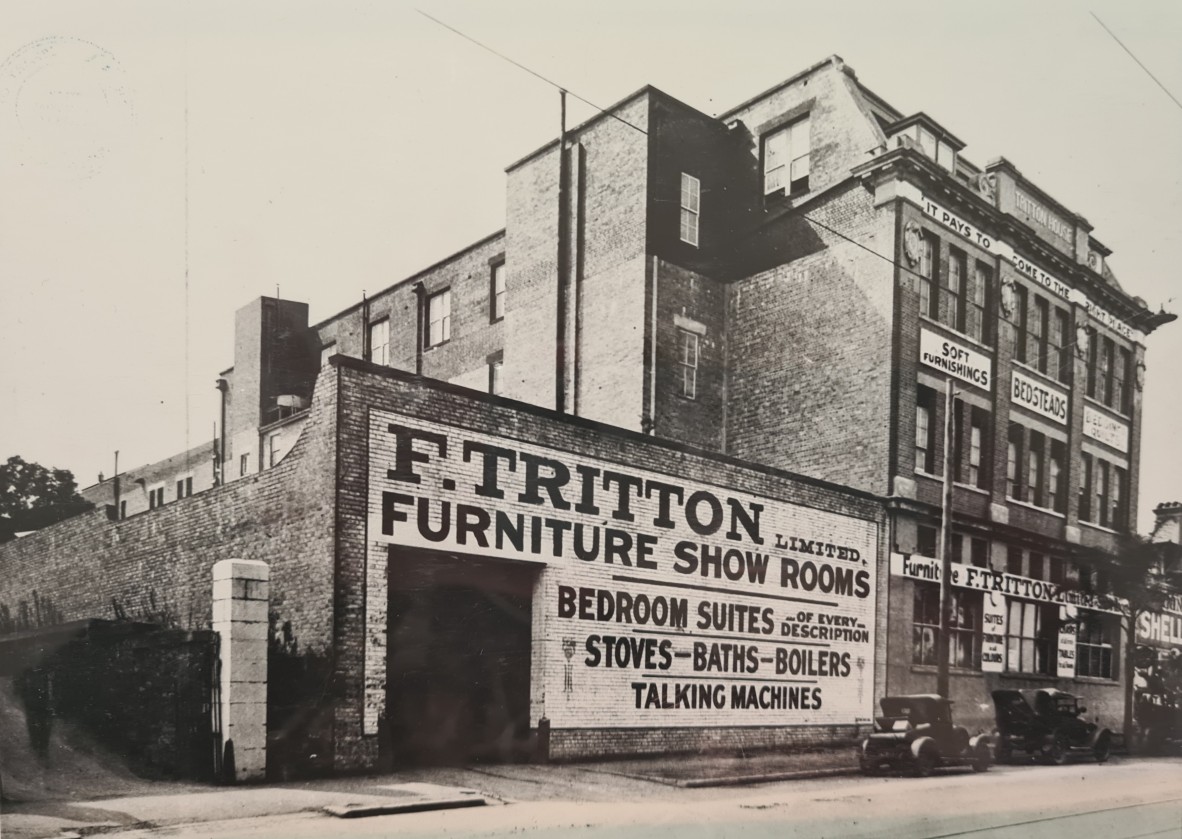 Tritton’s Factory, Russell Street, South Brisbane c.1925.