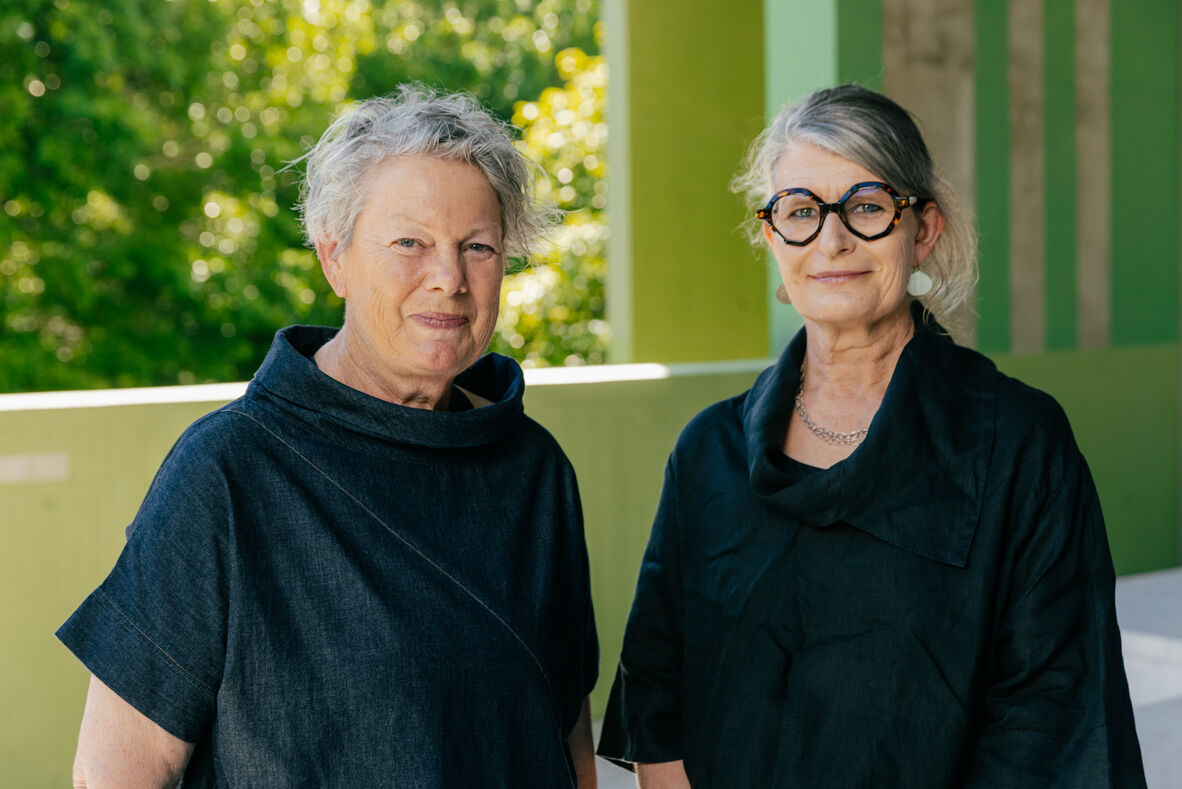 Marion Stell and Professor Celmara Pocock, 2025 Rainbow Research Fellows.
