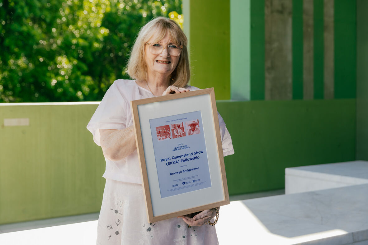 Bronwyn Bridgewater, 2025 Royal Queensland Show (EKKA) Fellow.