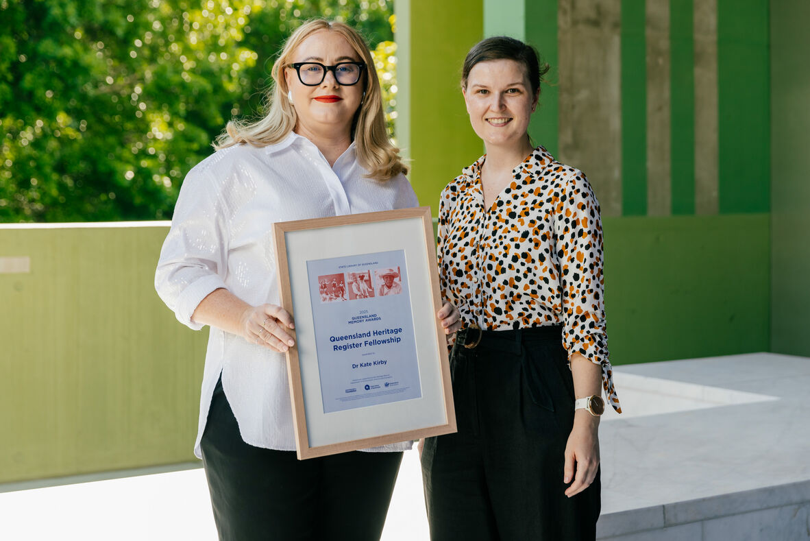 Dr Kate Kirby, 2025 Queensland Heritage Register Fellow