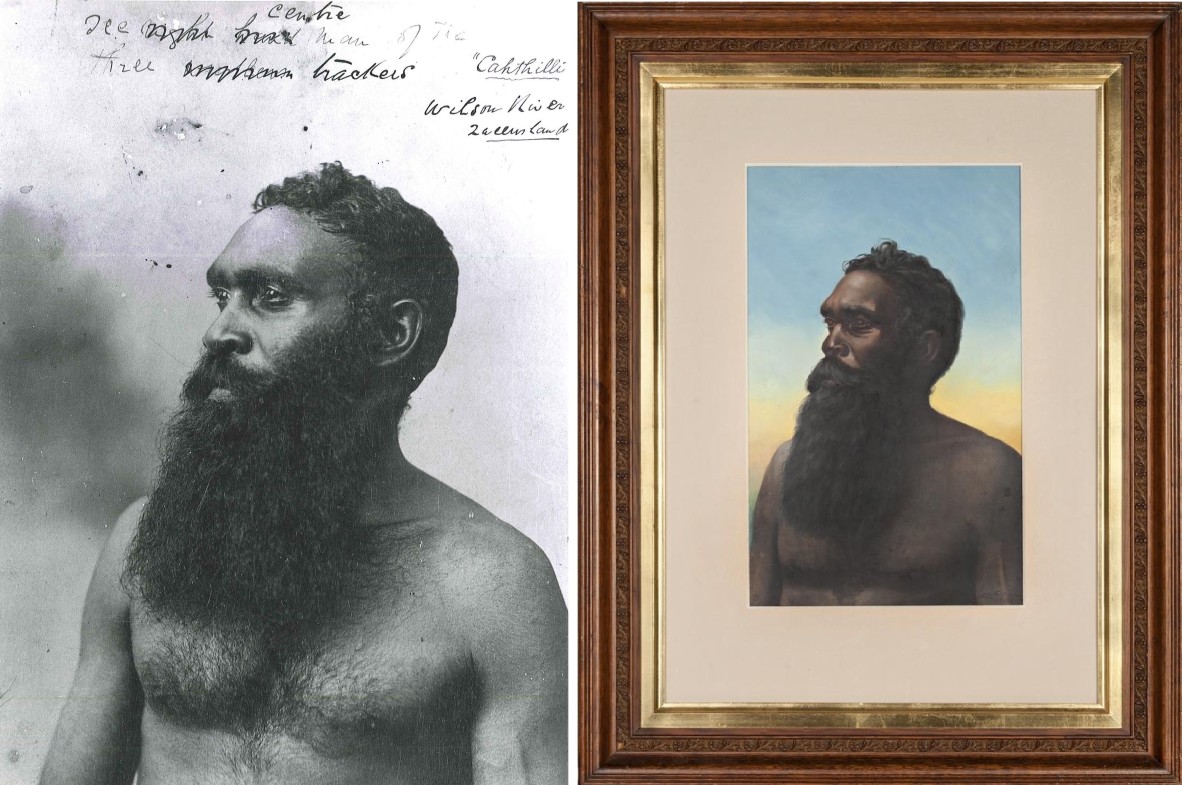 Cahthilli Aboriginal man from Cooper Creek 