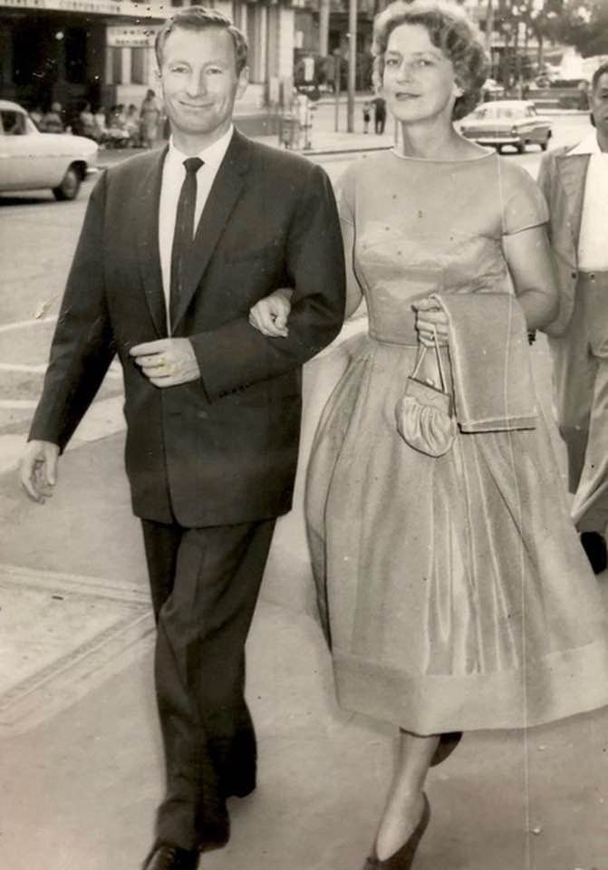 Dr Robert and Christine Boughen.