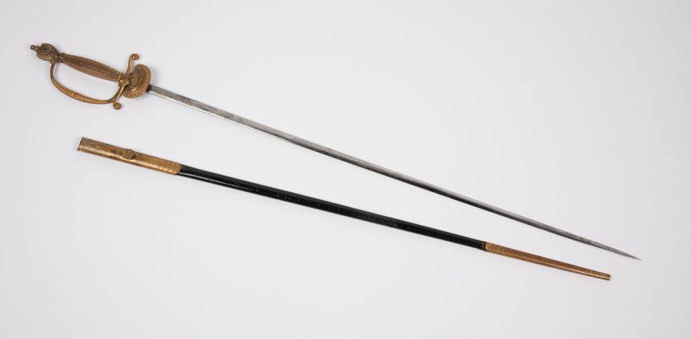 Ceremonial sword belonging to Sir George Ferguson Bowen, first Governor of Queensland.