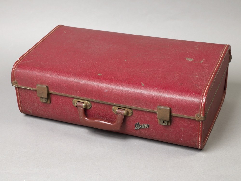 Lambert McBride's suitcase