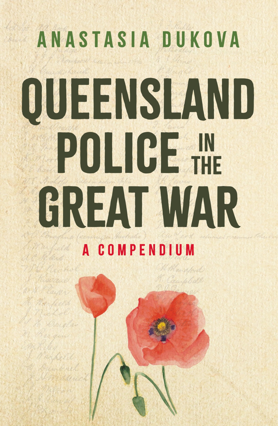 Dukova, A. Queensland Police and the Great War: A Compendium (cover).