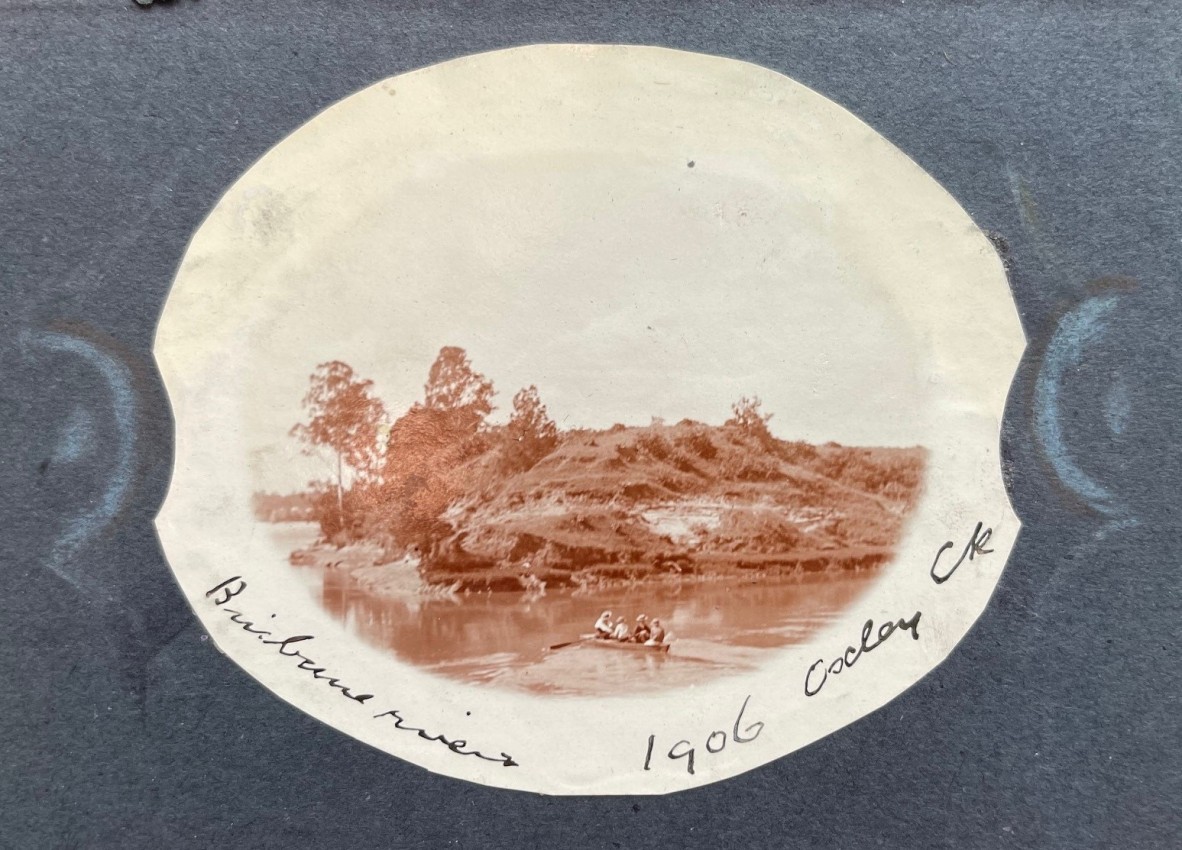 Oxley Creek, 1906. Photographer unknown.