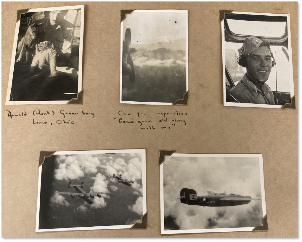 Photograph album page