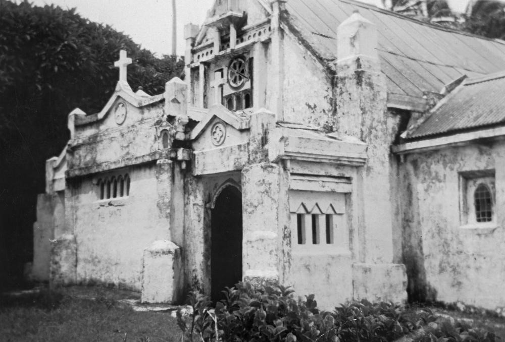 All Saints Anglican Church on Darnley Island ca 1958