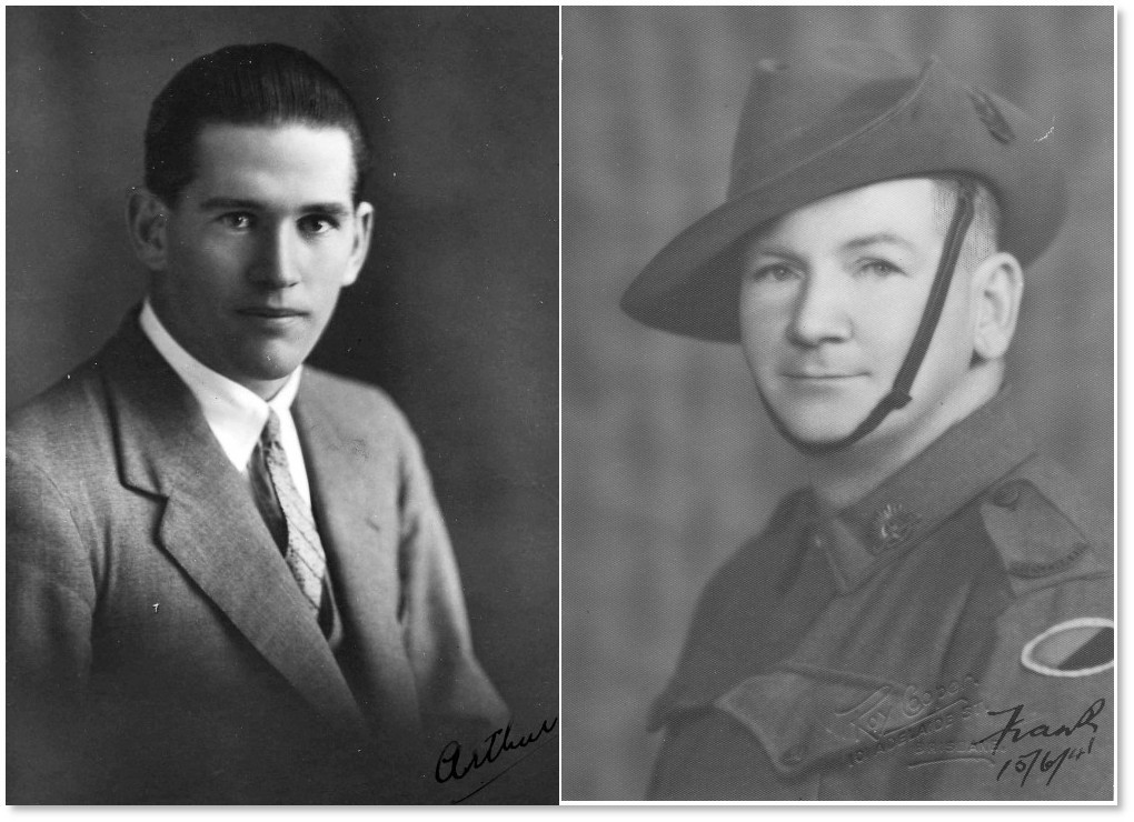 Arthur 'Alex' and George 'Frank' Dearden