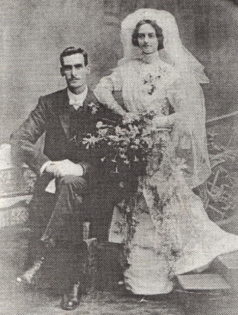 Arthur and Florence Jane (Mott) Petfield [Sir Arthur’s parents] .  Married – 1 January, 1912