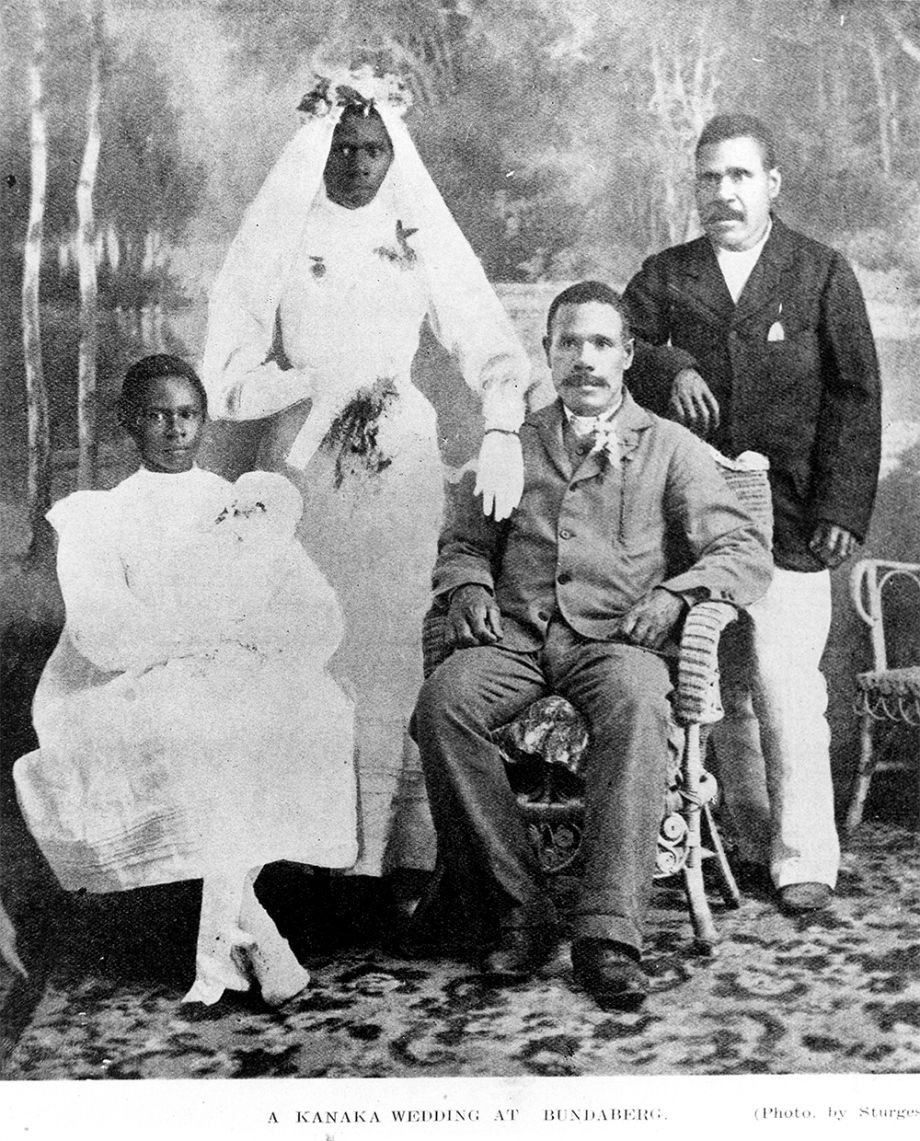 Australian South Sea Islander wedding in Bundaberg Queensland 1909