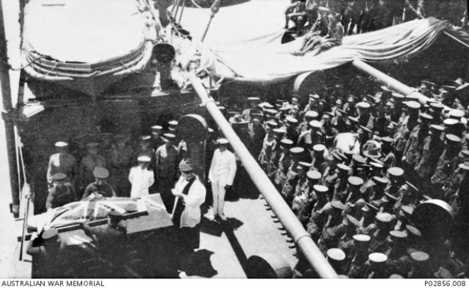 A group of soldiers at a memorial