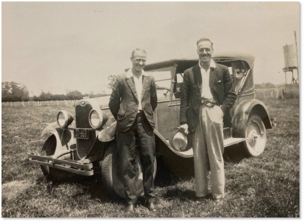 Bert Corrin and Lloyd Blackshaw