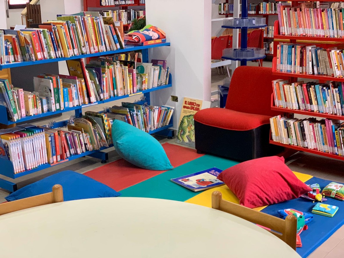 Kids corner at Birori Library