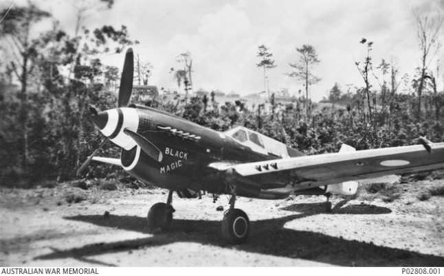 A picture of an old-style aeroplane