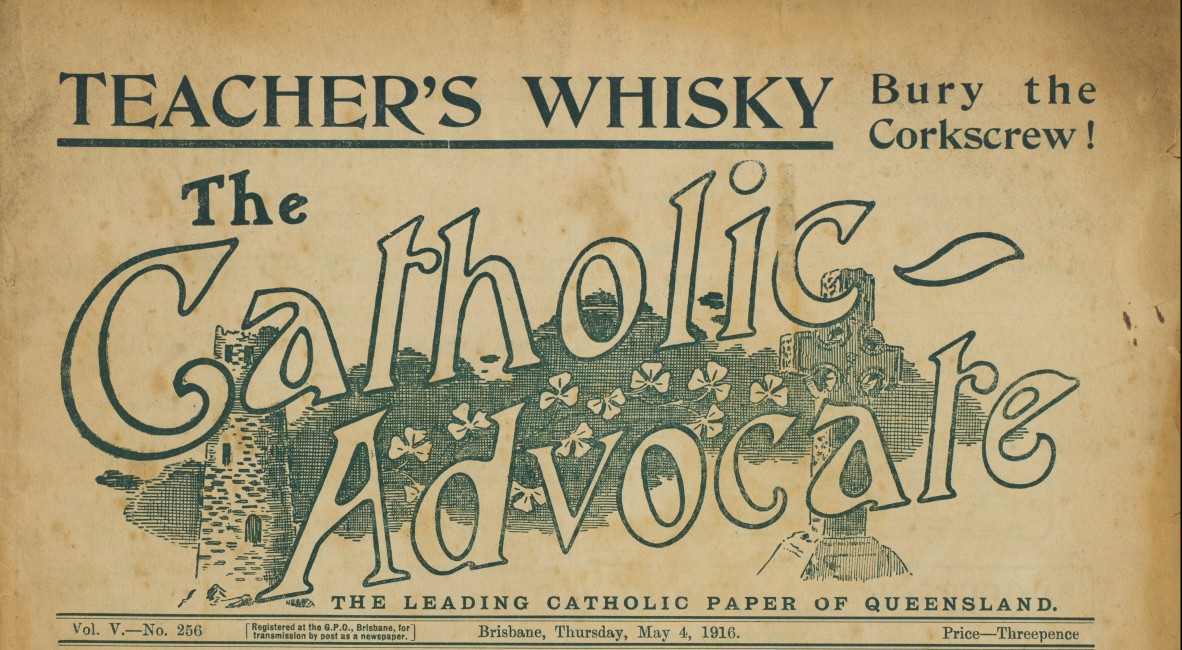 The Catholic Advocate the leading Catholic paper of Queensland