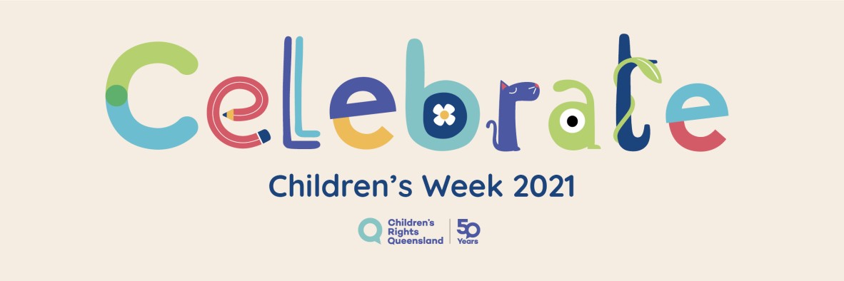 Celebrate Childrens Week 2021 social media banner  