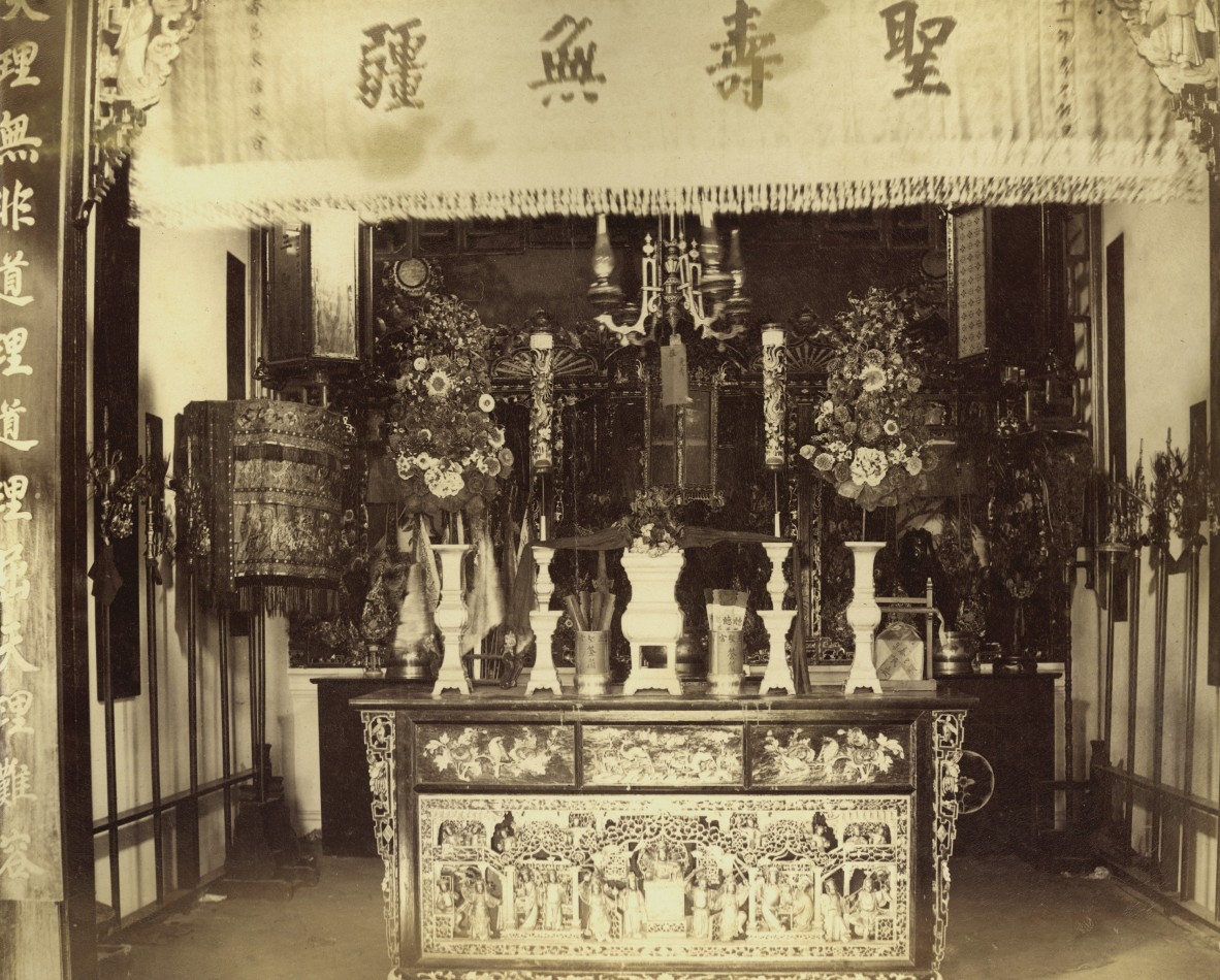 Image of Chinese joss house at Breakfast Creek in Brisbane