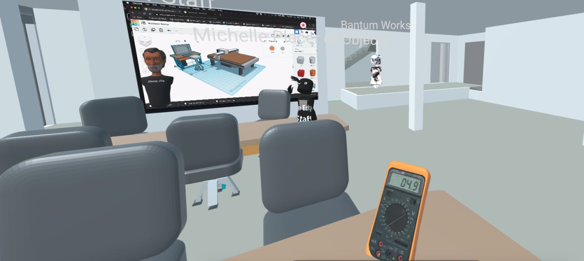 Clean Lab in the Fabrication Lab in the virtual edge building